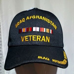 MILITARY  IRAQ AFGHANISTAN VETERAN Hat
